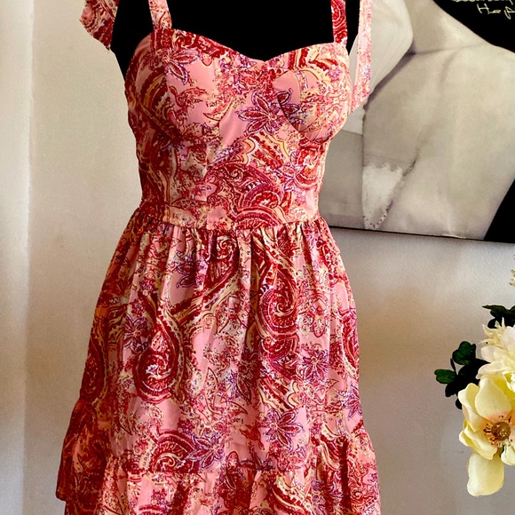 BOG Collective Bohemian Sundress  Size Small, like new - Picture 7 of 12